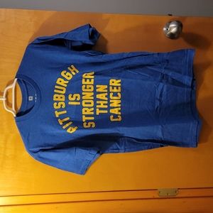 Steel City Pittsburgh is Stronger Than Cancer T-Shirt